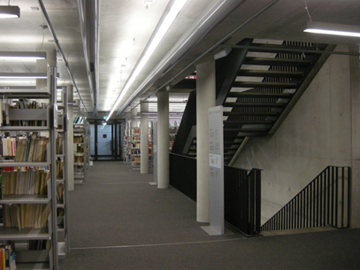 Blick in die Bibliothek Blick in die Bibliothek