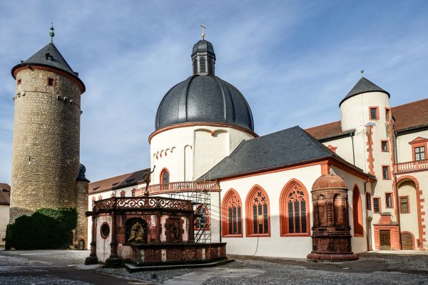 Festung Marienberg, Marienkirche, Außenansicht