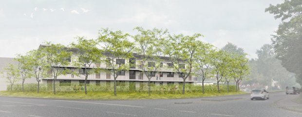 Neubau einer staatlichen Wohnanlage in Ochsenfurt